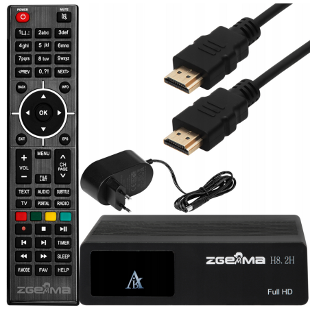 Zgemma H8.2H Dekoder SAT + DVB-T2  IPTV