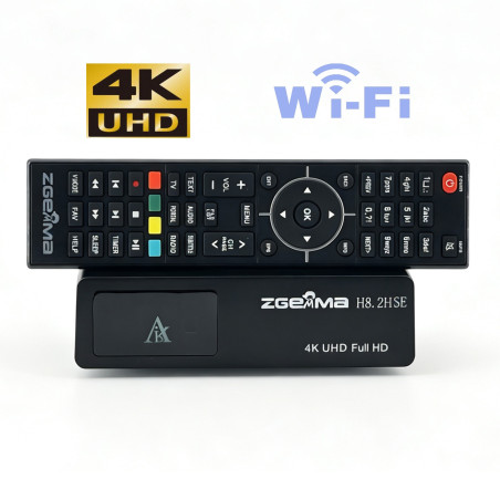 Zgemma H8.2H SE Wi-Fi Dekoder 4K Enigma2